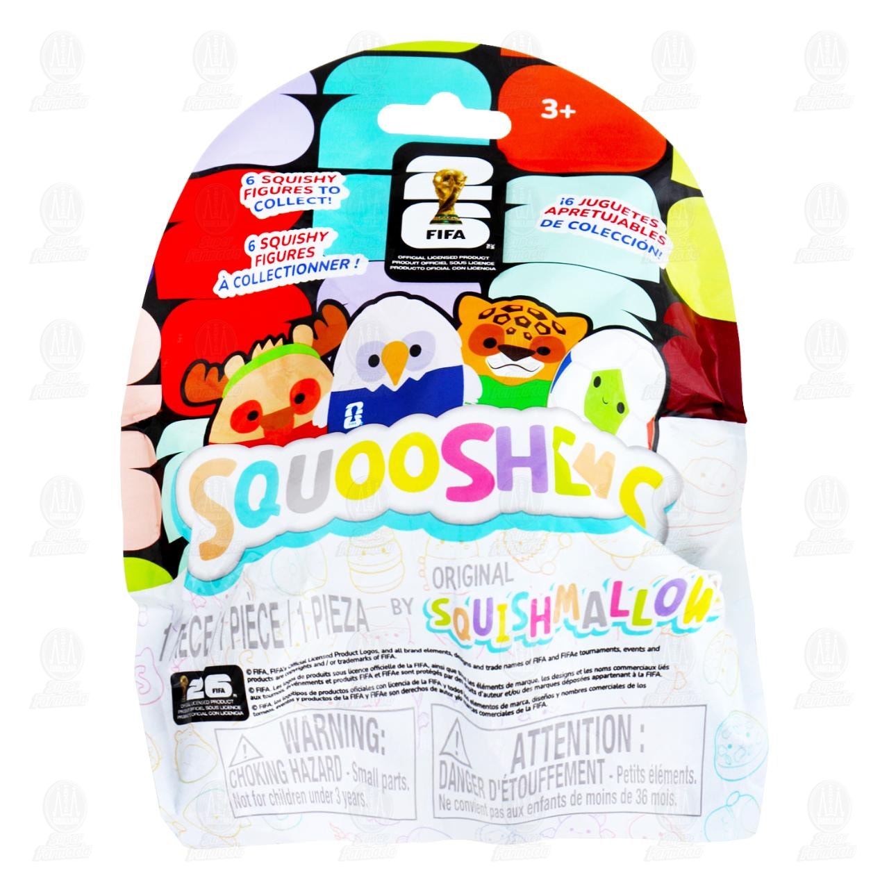 Juguete Sorpresa Squooshems Squishmallows Varios Modelos, 1 pz.