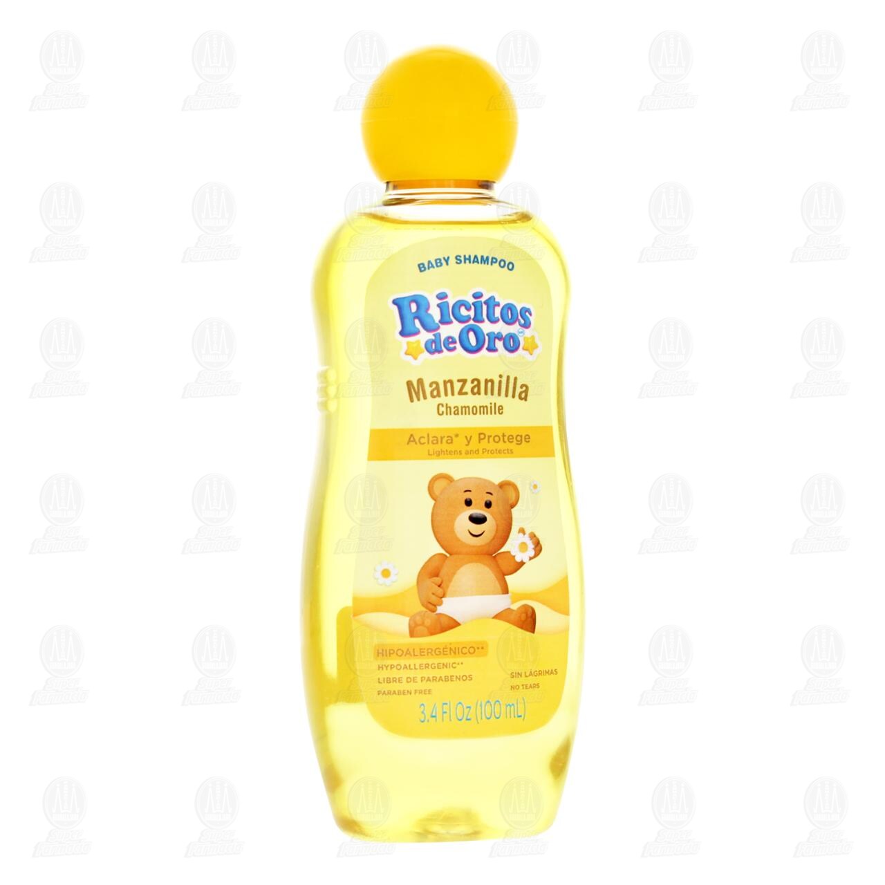 Ricitos de Oro Shampoo Manzanilla Aclara y Protege, 100 ml. image number 0