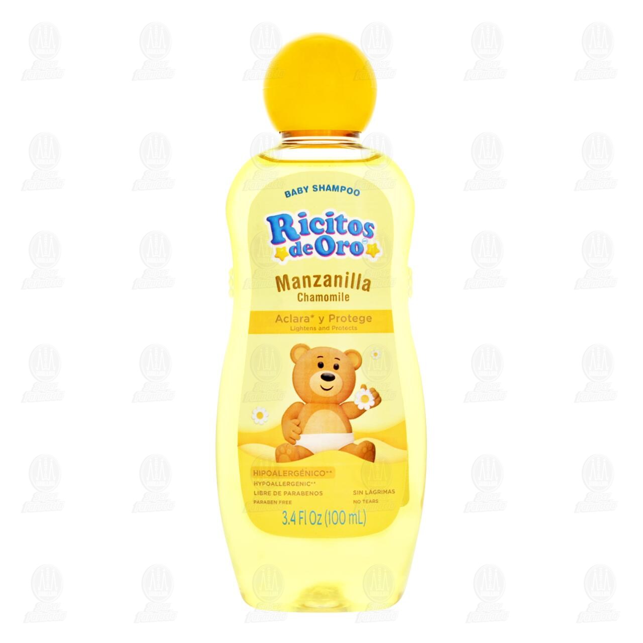 Ricitos de Oro Shampoo Manzanilla Aclara y Protege, 100 ml. image number 1