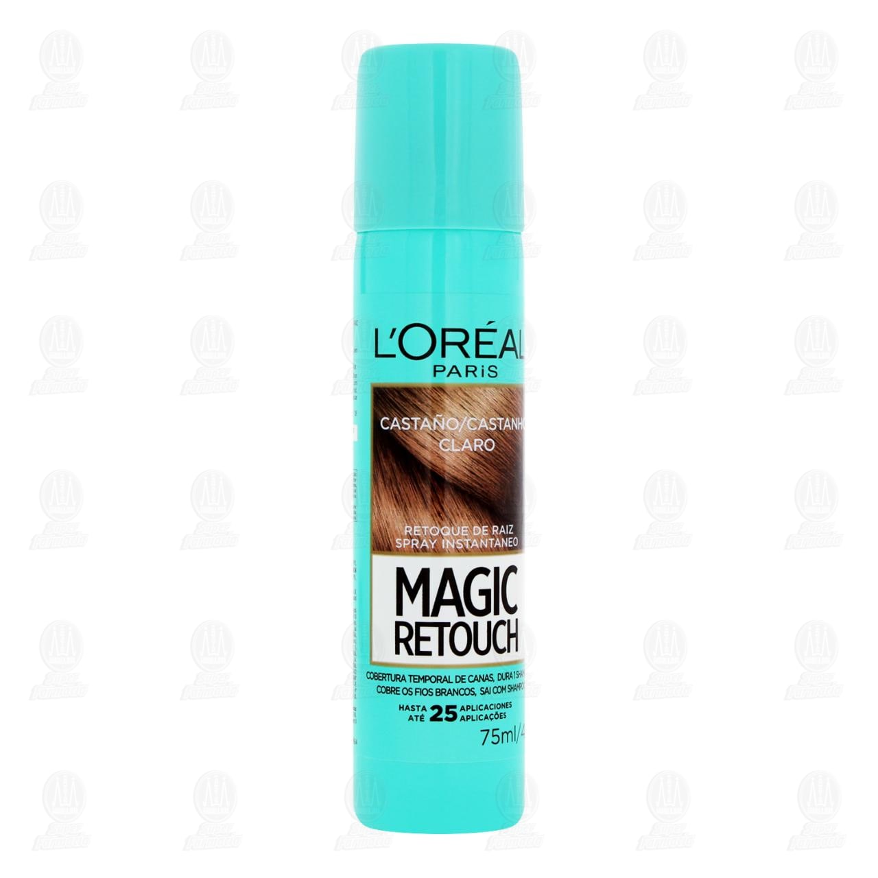 Retoque de Ra&iacute;z L'Or&eacute;al Paris Magic Retouch Casta&ntilde;o Claro, 75 ml. image number 0