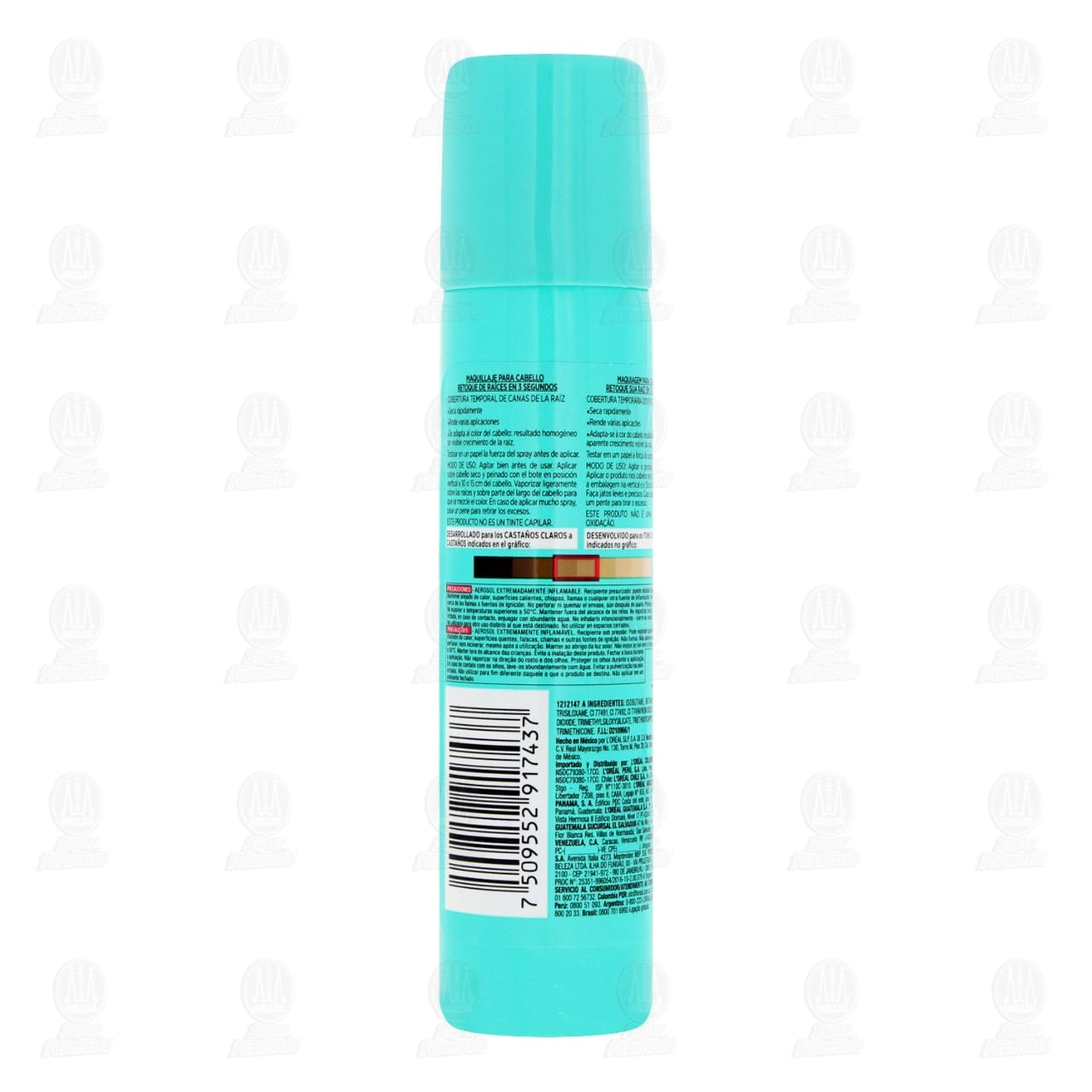 Retoque de Ra&iacute;z L'Or&eacute;al Paris Magic Retouch Casta&ntilde;o Claro, 75 ml. image number 2