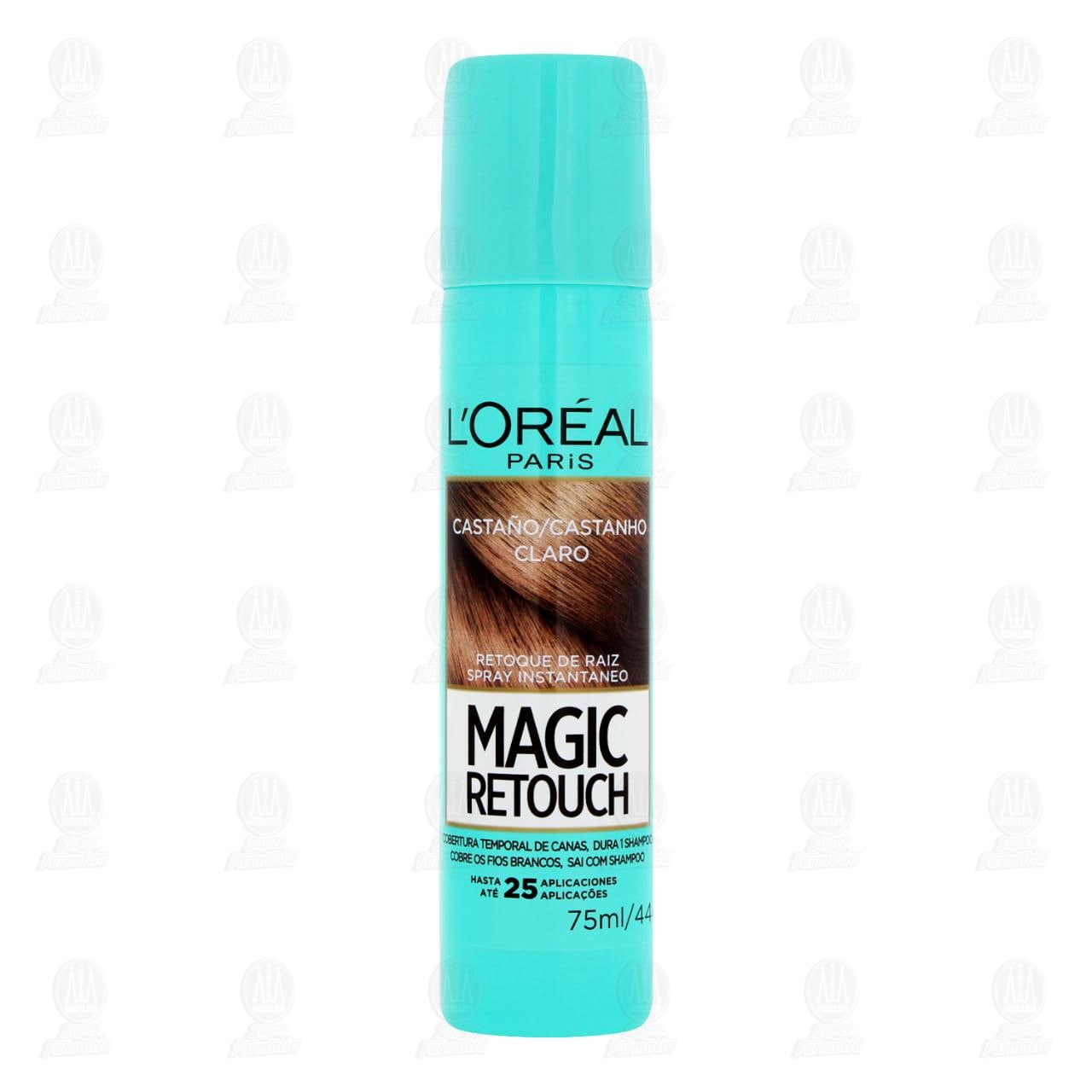 Retoque de Ra&iacute;z L'Or&eacute;al Paris Magic Retouch Casta&ntilde;o Claro, 75 ml. image number 1