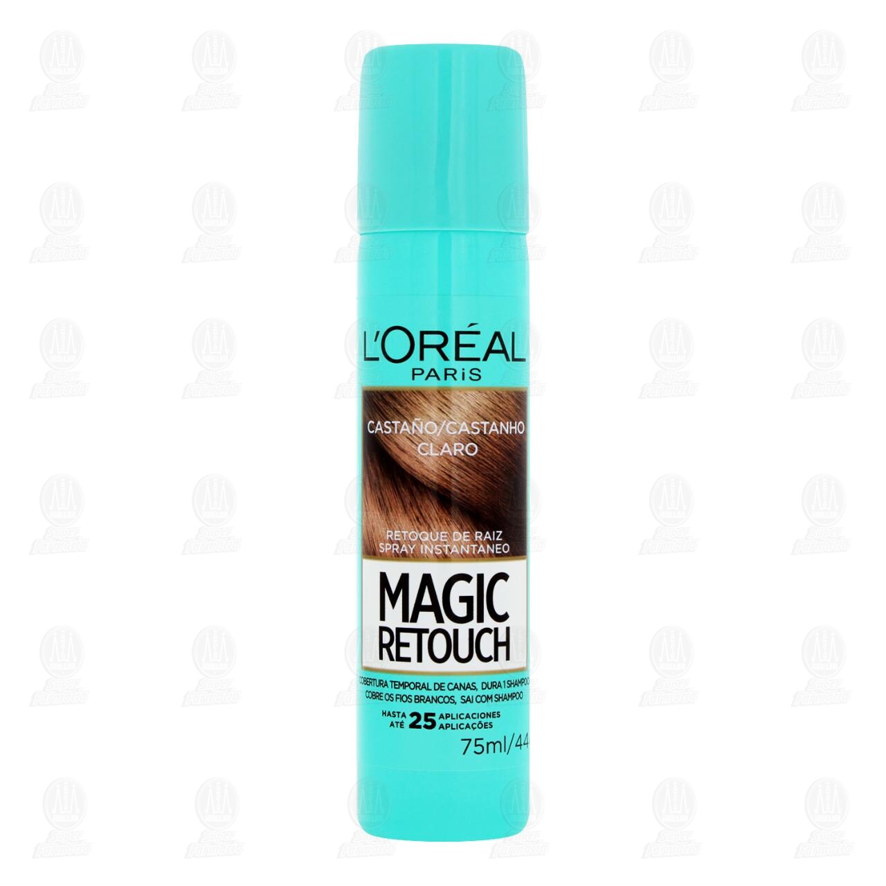 Retoque de Ra&iacute;z L'Or&eacute;al Paris Magic Retouch Casta&ntilde;o Claro, 75 ml. image number 1