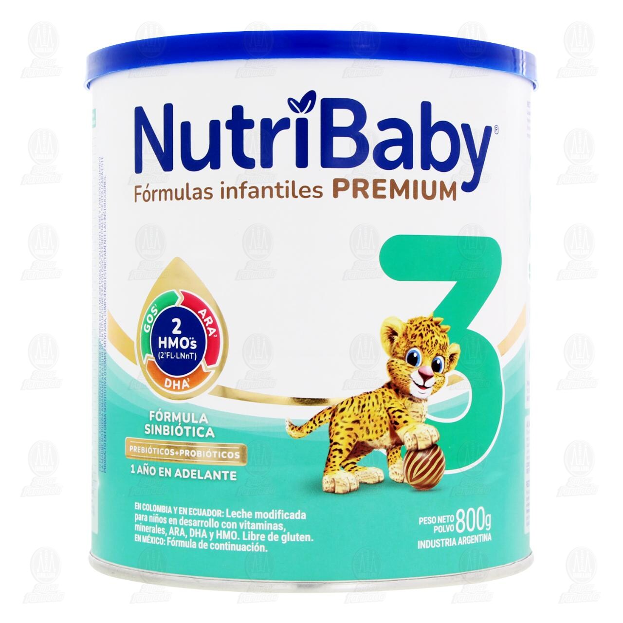 F&oacute;rmula Infantil NutriBaby Premium 3 en Polvo (1 A&ntilde;o en Adelante), 800 gr. image number 1