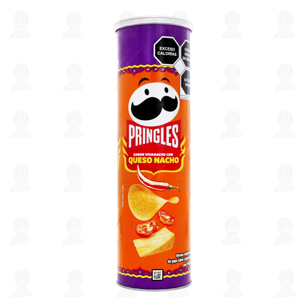 Papas Pringles Queso Nacho, 141 gr. image number 1