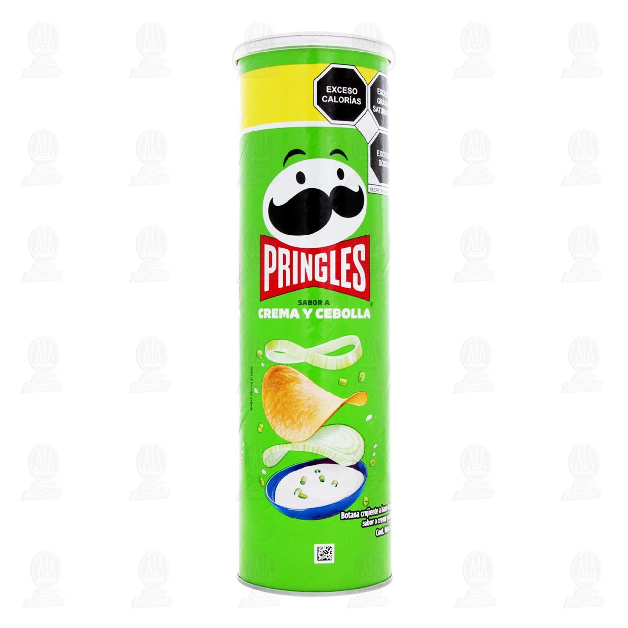 Papas Pringles Sabor Crema y Cebolla, 141 gr. image number 1