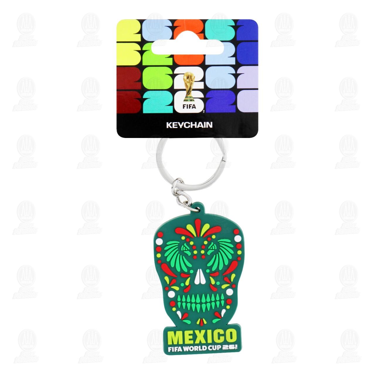 Llavero FIFA World Cup 26 M&eacute;xico Calavera Decorativa, 1 pz. image number 0