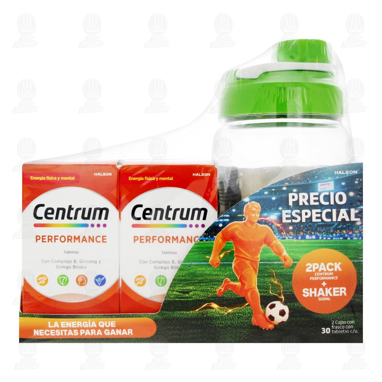Pack Centrum Performance 60 Tabletas + Shaker 500 ml, 3 pzas. image number 1