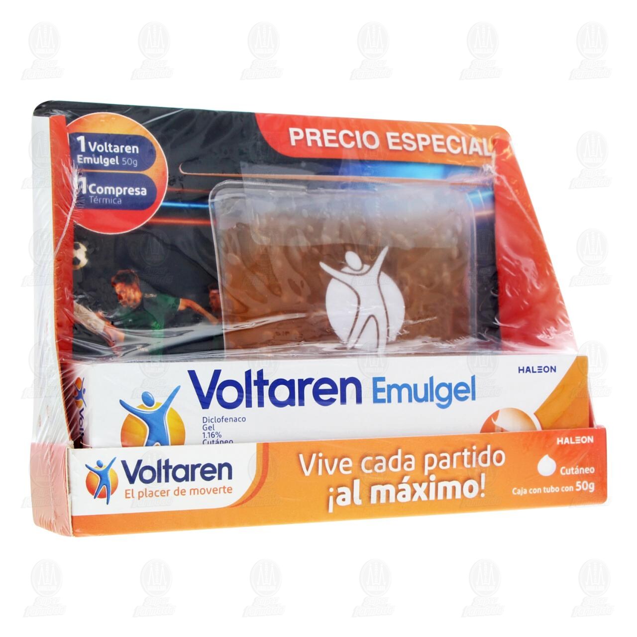 Pack Voltaren Emulgel 1.16% Gel 50 gr + Compresa T&eacute;rmica, 2 pzas. image number 0