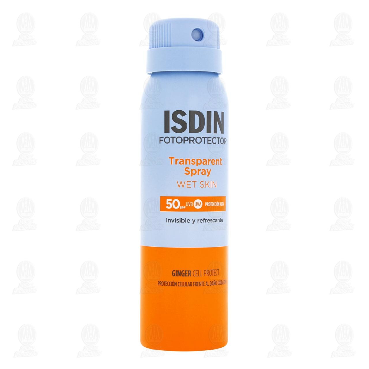 Isdin Fotoprotector Transparent Spray Wet Skin SPF 50, 100 ml. image number 0