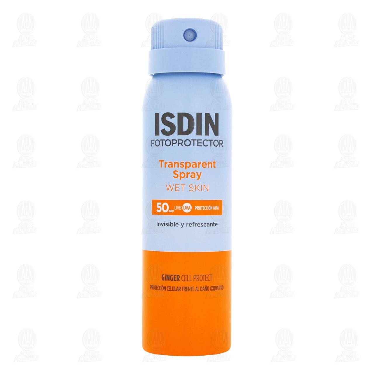 Isdin Fotoprotector Transparent Spray Wet Skin SPF 50, 100 ml. image number 1
