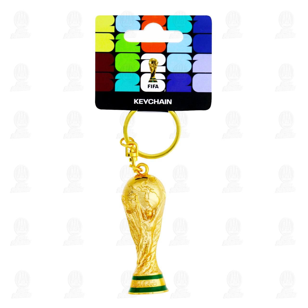 Llavero FIFA World Cup 26 Trofeo Dorado, 1 pz.
