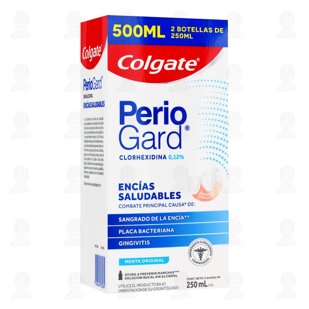 Pack Enjuague Bucal Colgate PerioGard Enc&iacute;as Saludables, 2 pzas. image number 0