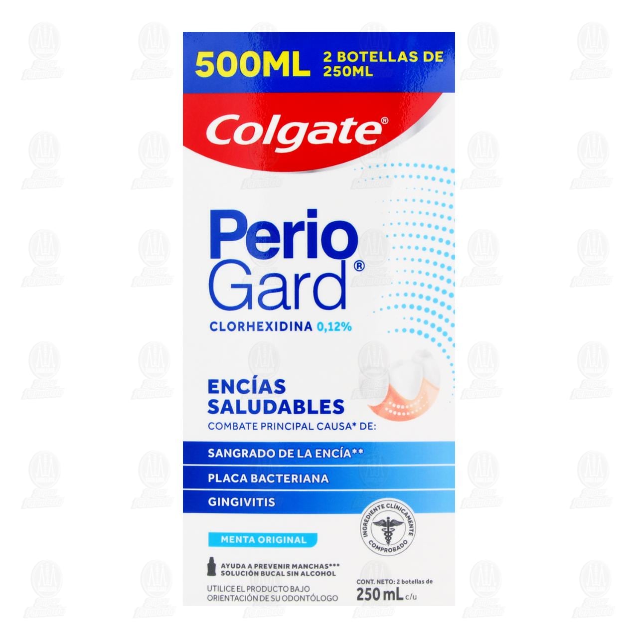 Pack Enjuague Bucal Colgate PerioGard Enc&iacute;as Saludables, 2 pzas. image number 1