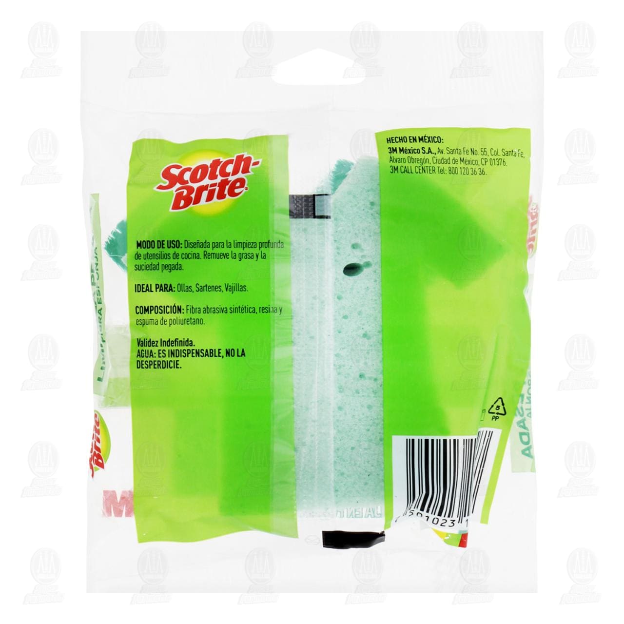Fibra Scotch-Brite Limpieza Pesada en Forma de Playera, 1 pz. image number 1
