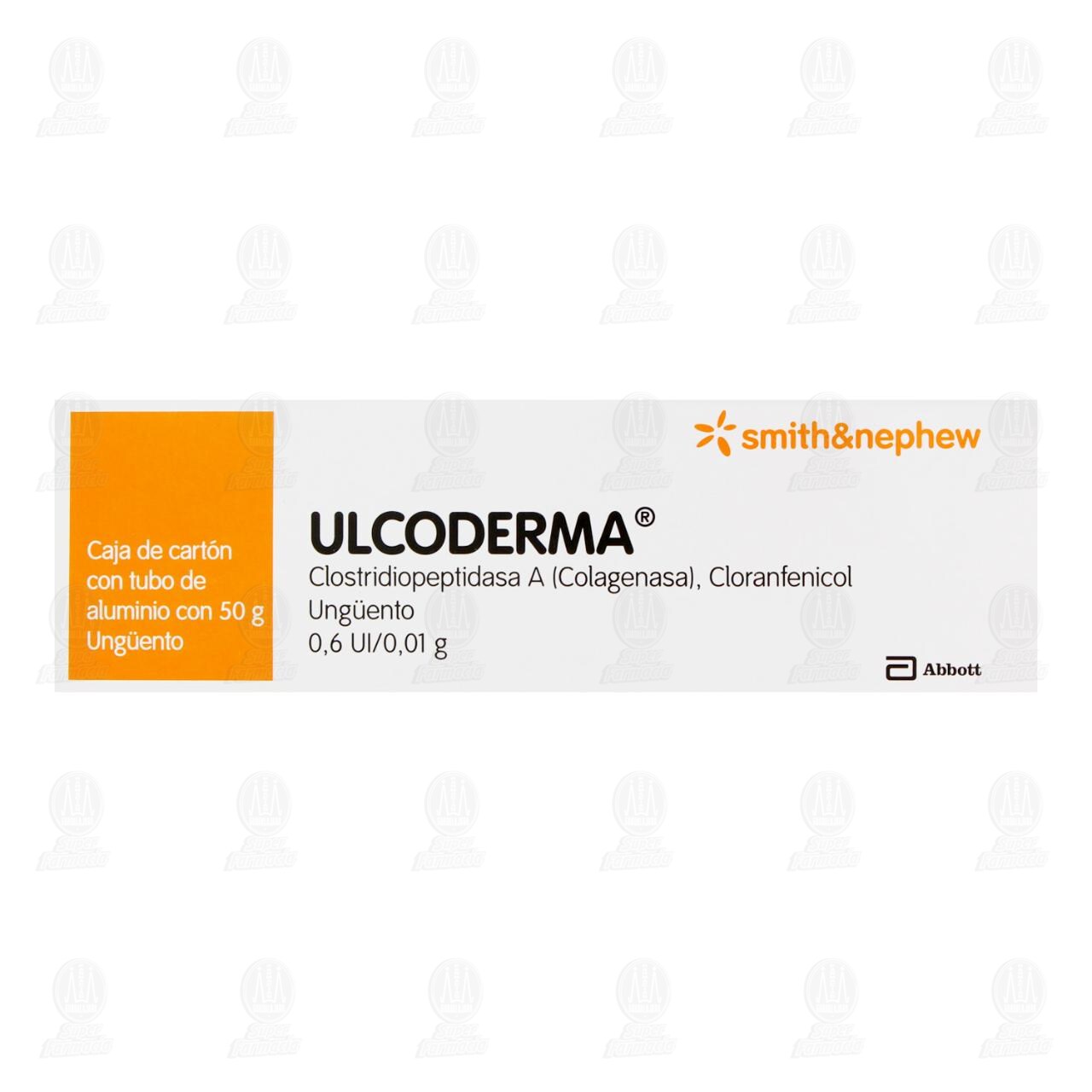Ulcoderma Ung&uuml;ento 0.6UI/0.01gr, 50 gr. image number 1