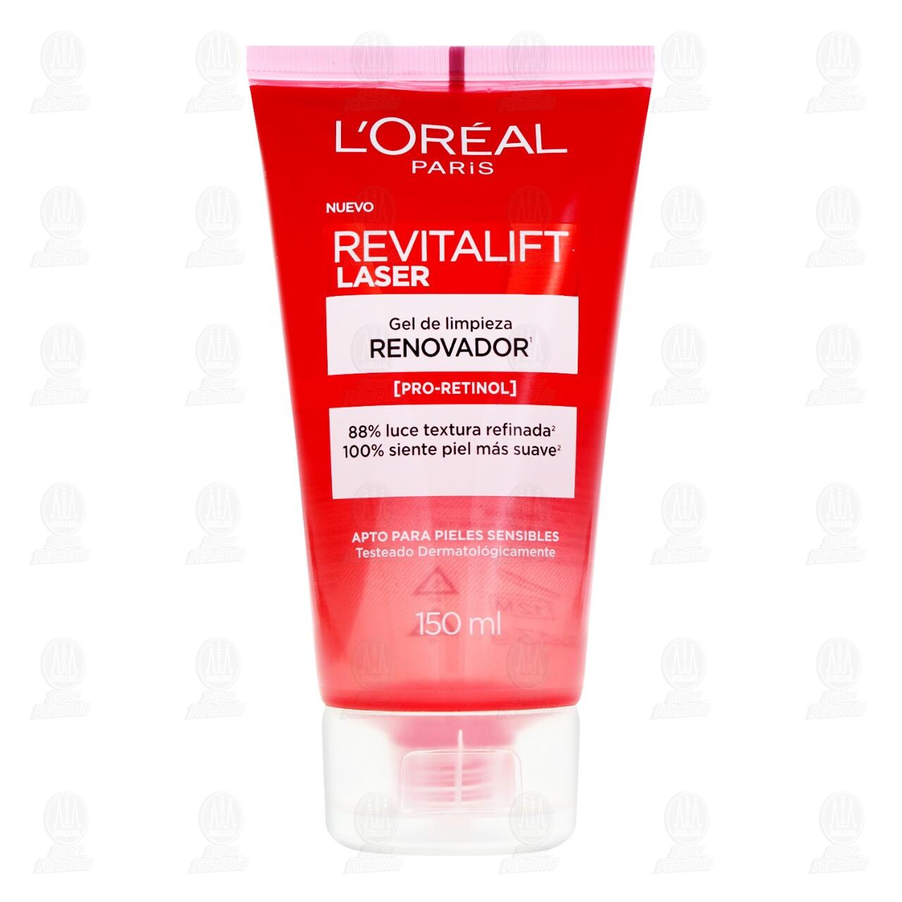 Gel de Limpieza Renovador L'Or&eacute;al Paris Revitalift Laser, 150 ml. image number 0