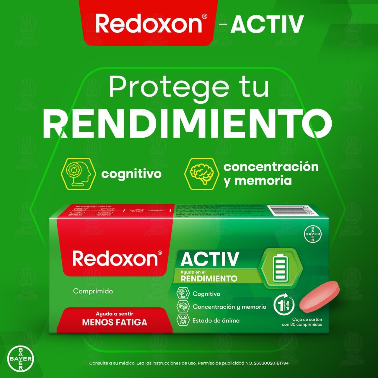 Redoxon Activ, 30 Comprimidos. image number 2