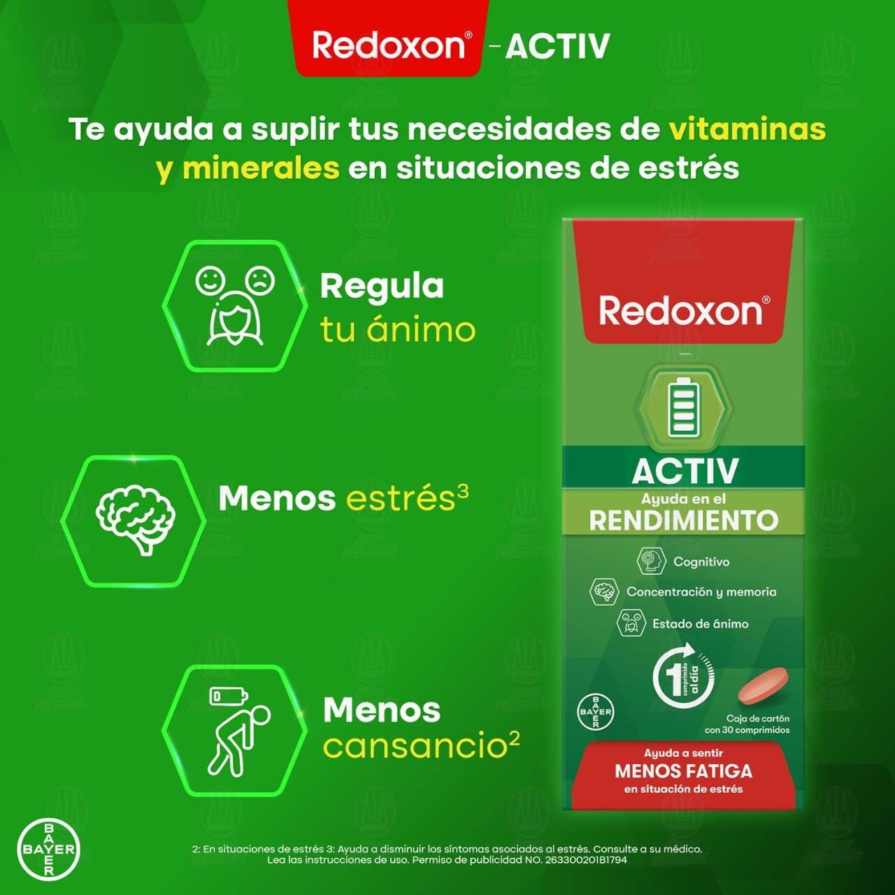 Redoxon Activ, 30 Comprimidos. image number 4