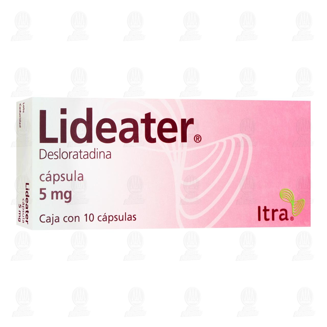 Lideater 5 mg, 10 C&aacute;psulas. image number 0