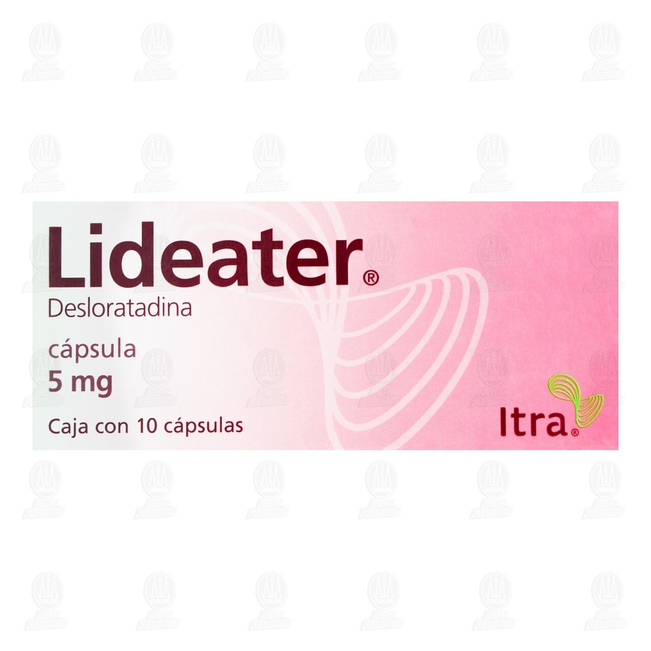 Lideater 5 mg, 10 C&aacute;psulas. image number 1