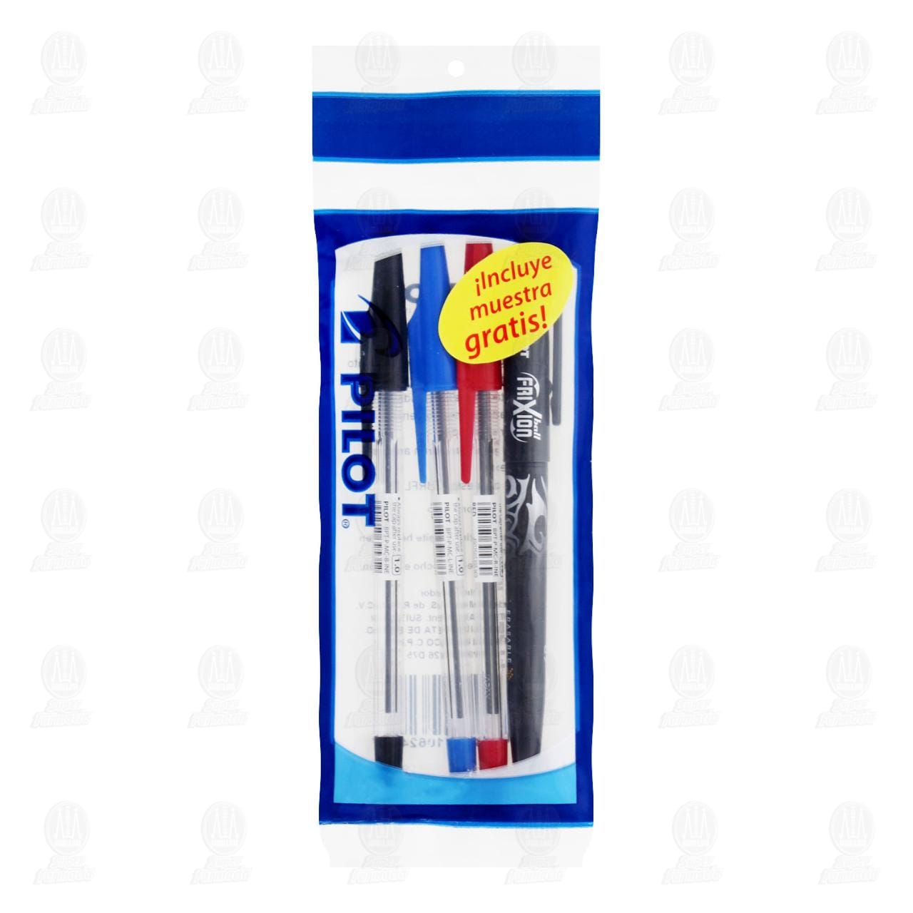 Pack Bol&iacute;grafos Pilot BPT Punto Mediano + Bol&iacute;grafo Pilot Frixion, 4 pzas. image number 0