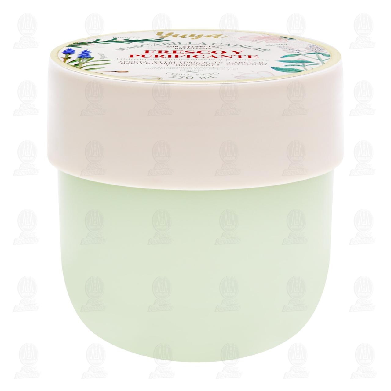 Mascarilla Capilar Yuya Fresco y Purificante con Extractos Bot&aacute;nicos, 350 ml. image number 1