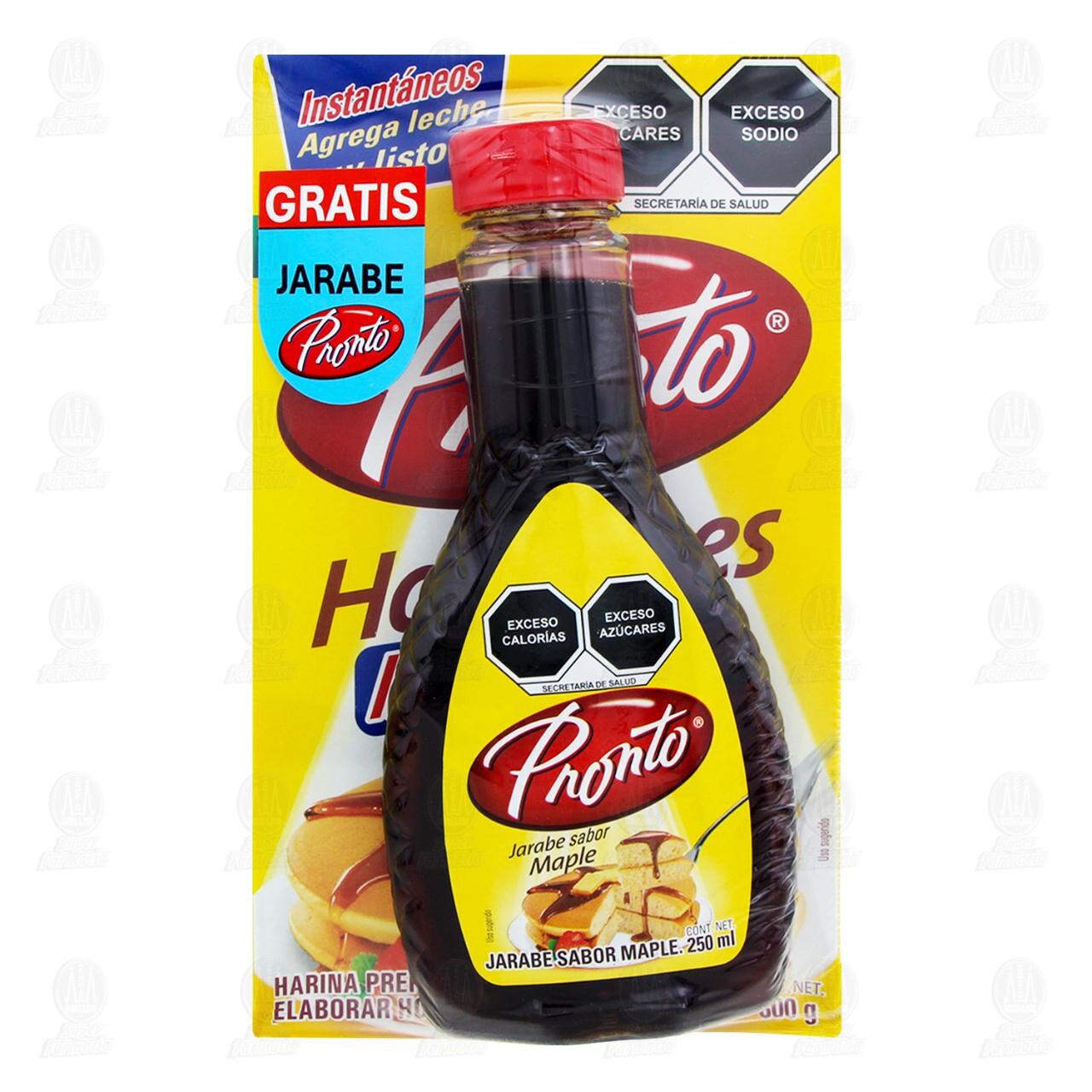 Pack Harina Pronto para Hot Cakes 800 gr + Gratis Jarabe Sabor Maple 250 ml, 2 pzas. image number 1