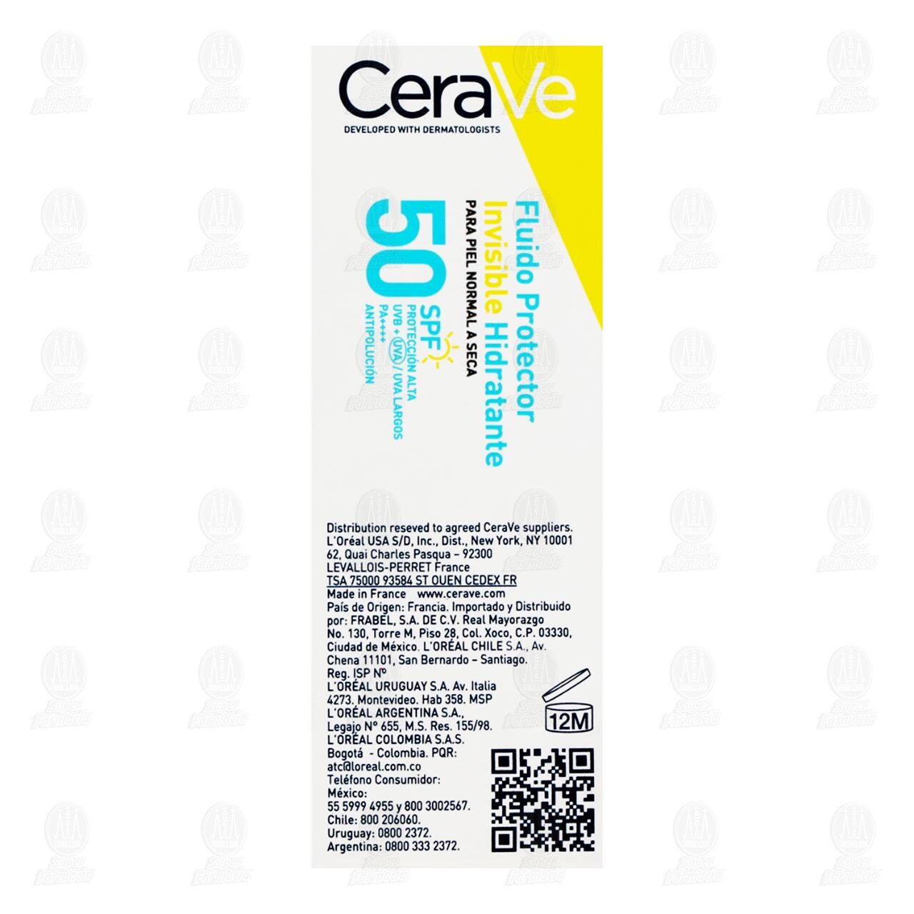 CeraVe Fluido Protector Invisible Hidratante SPF 50+, 50 ml. image number 4