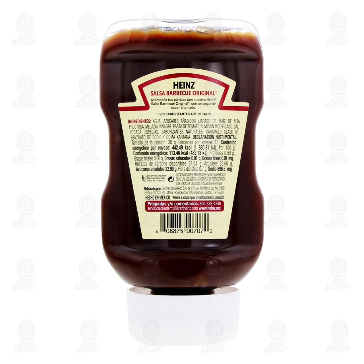 Salsa BBQ Heinz Original, 390 gr. image number 2