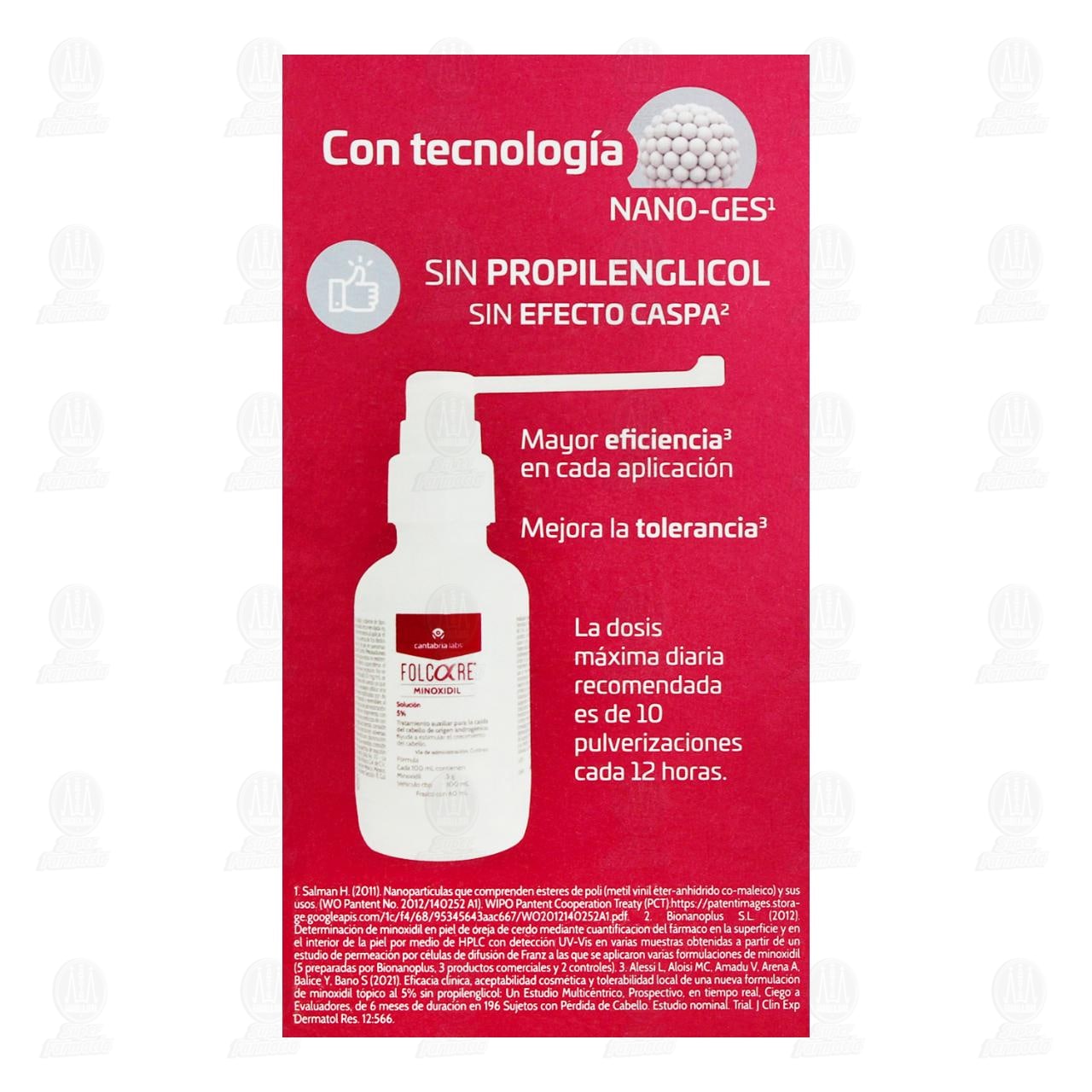 Folcare Cantabria Labs Soluci&oacute;n 5%, 60 ml. image number 2