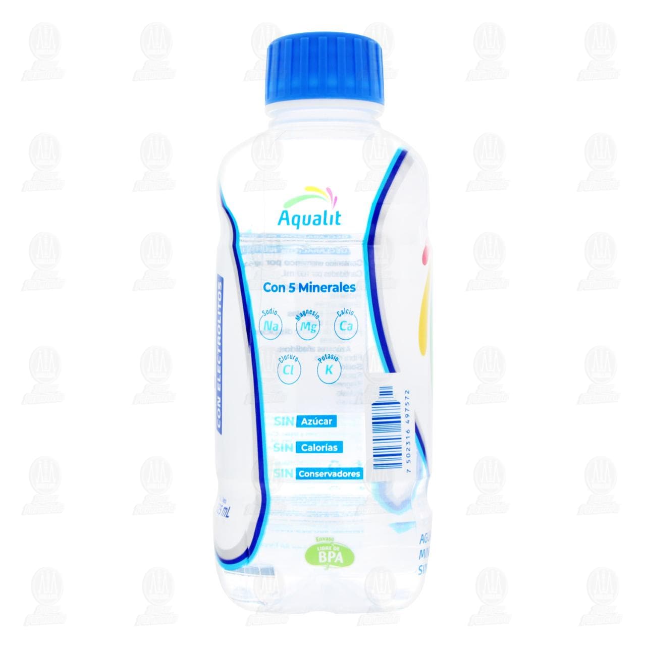 Agua Mineralizada sin Gas Aqualit con Electrolitos, 625 ml. image number 2
