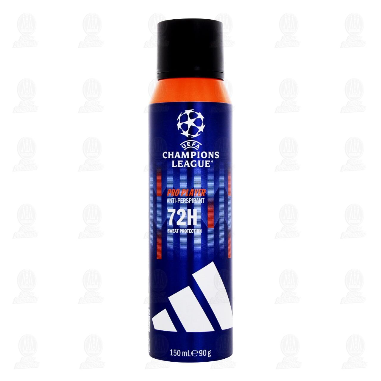 Antitranspirante Adidas UEFA Champions League Pro Player en Aerosol, 150 ml. image number 1