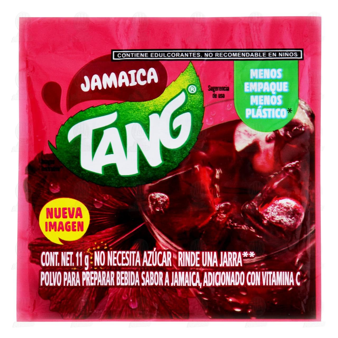 Bebida en Polvo Tang Sabor Jamaica, 11 gr.