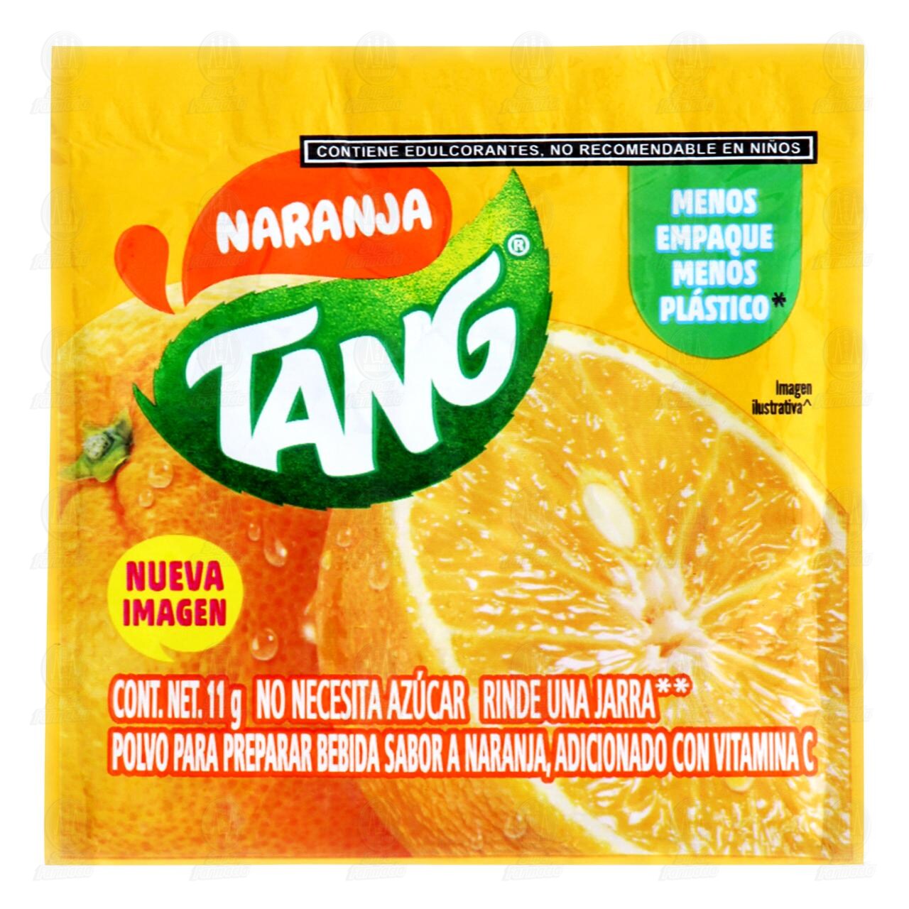 Bebida en Polvo Tang Sabor Naranja, 11 gr. image number 0