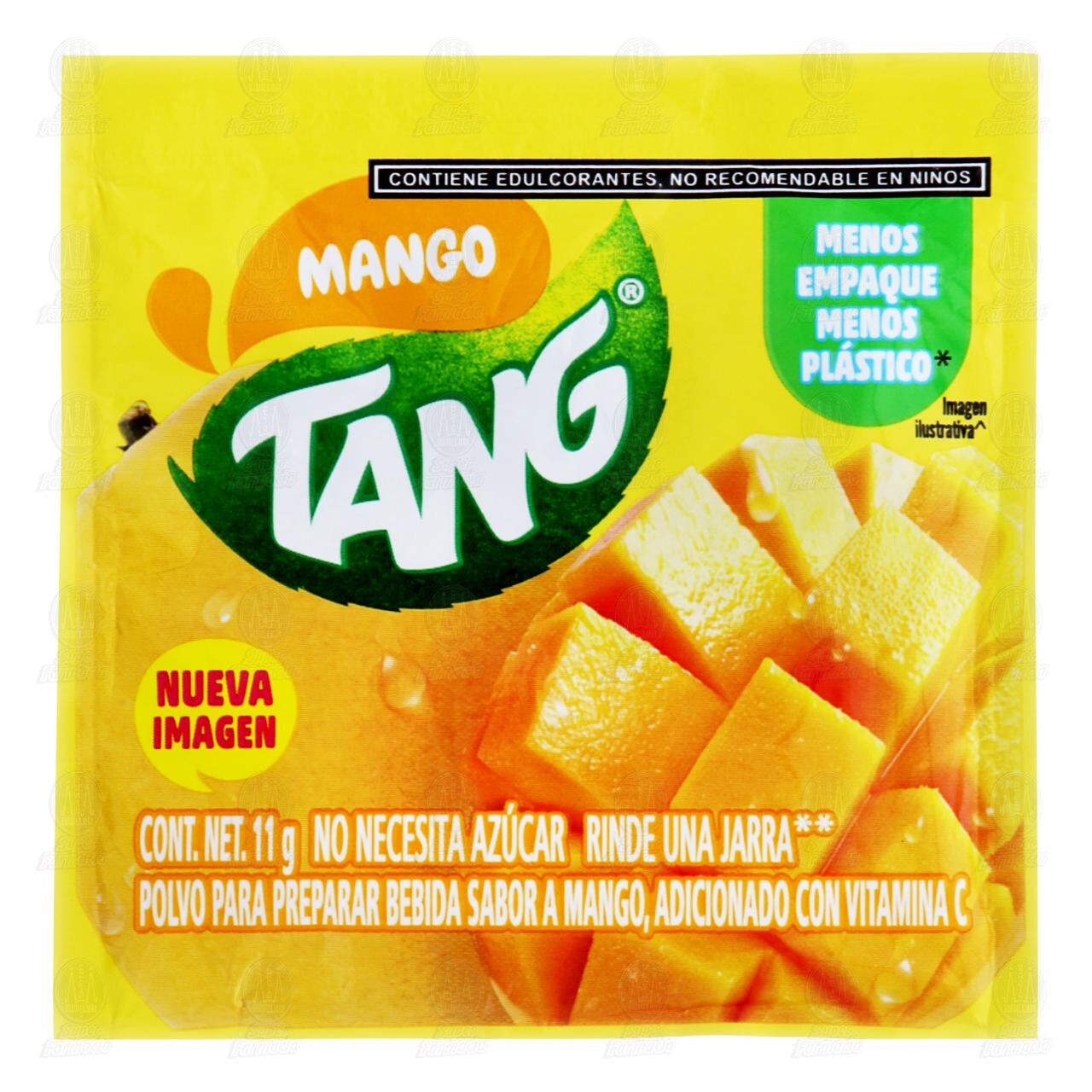 Bebida en Polvo Tang Sabor Mango, 11 gr.