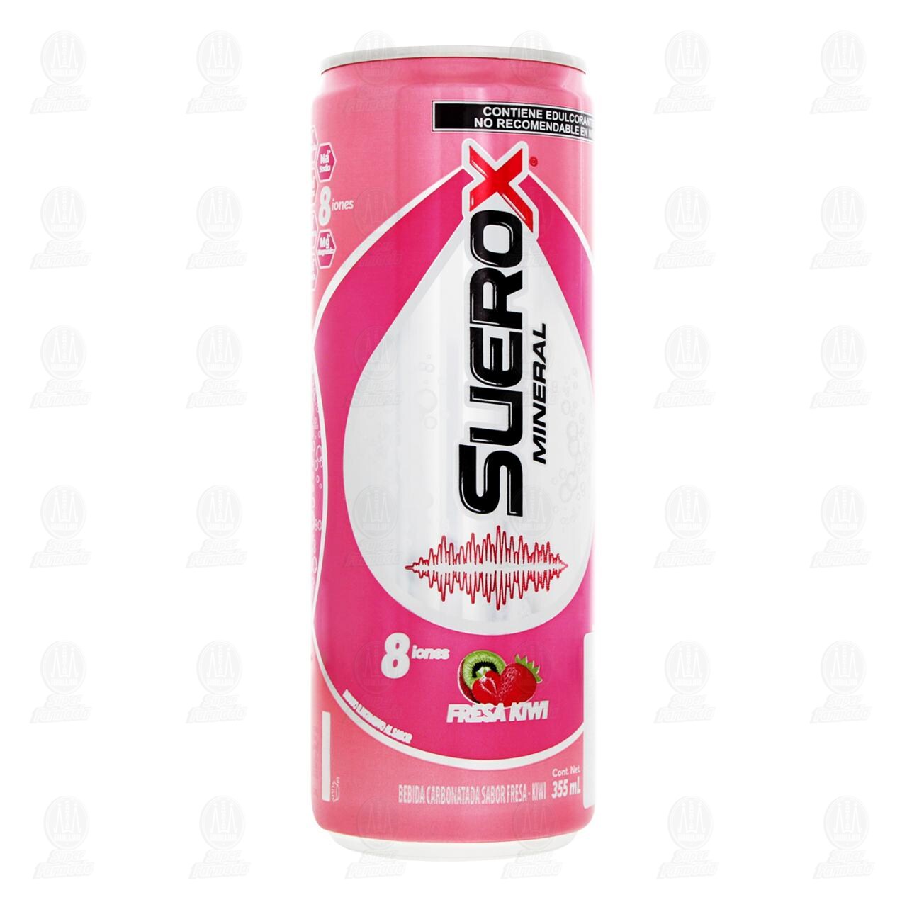 Bebida Suerox Mineral Sabor Fresa Kiwi, 355 ml. image number 0