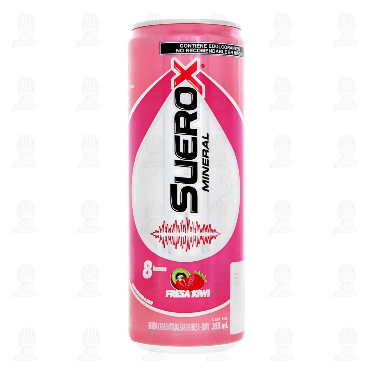 Bebida Suerox Mineral Sabor Fresa Kiwi, 355 ml. image number 1