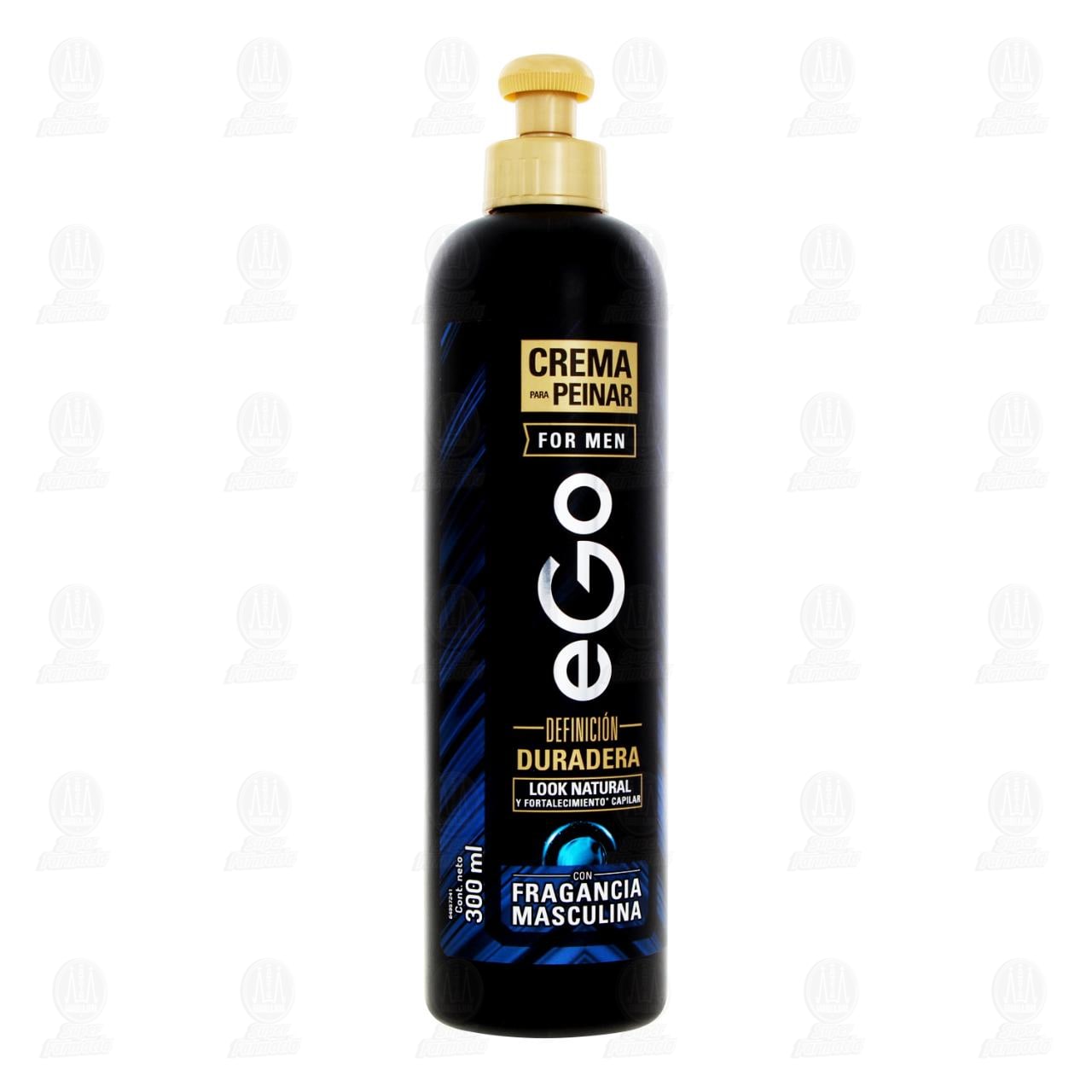 Crema para Peinar Ego For Men Definici&oacute;n Duradera con Fragancia Masculina, 300 ml. image number 0