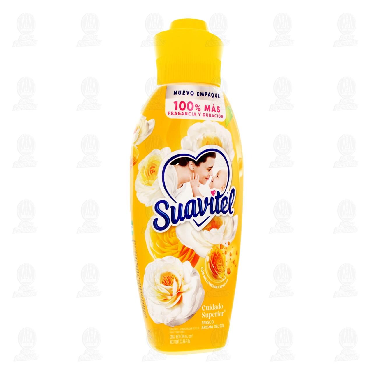 Suavizante de Telas Suavitel Cuidado Superior Fresco Aroma de Sol, 700 ml. image number 0