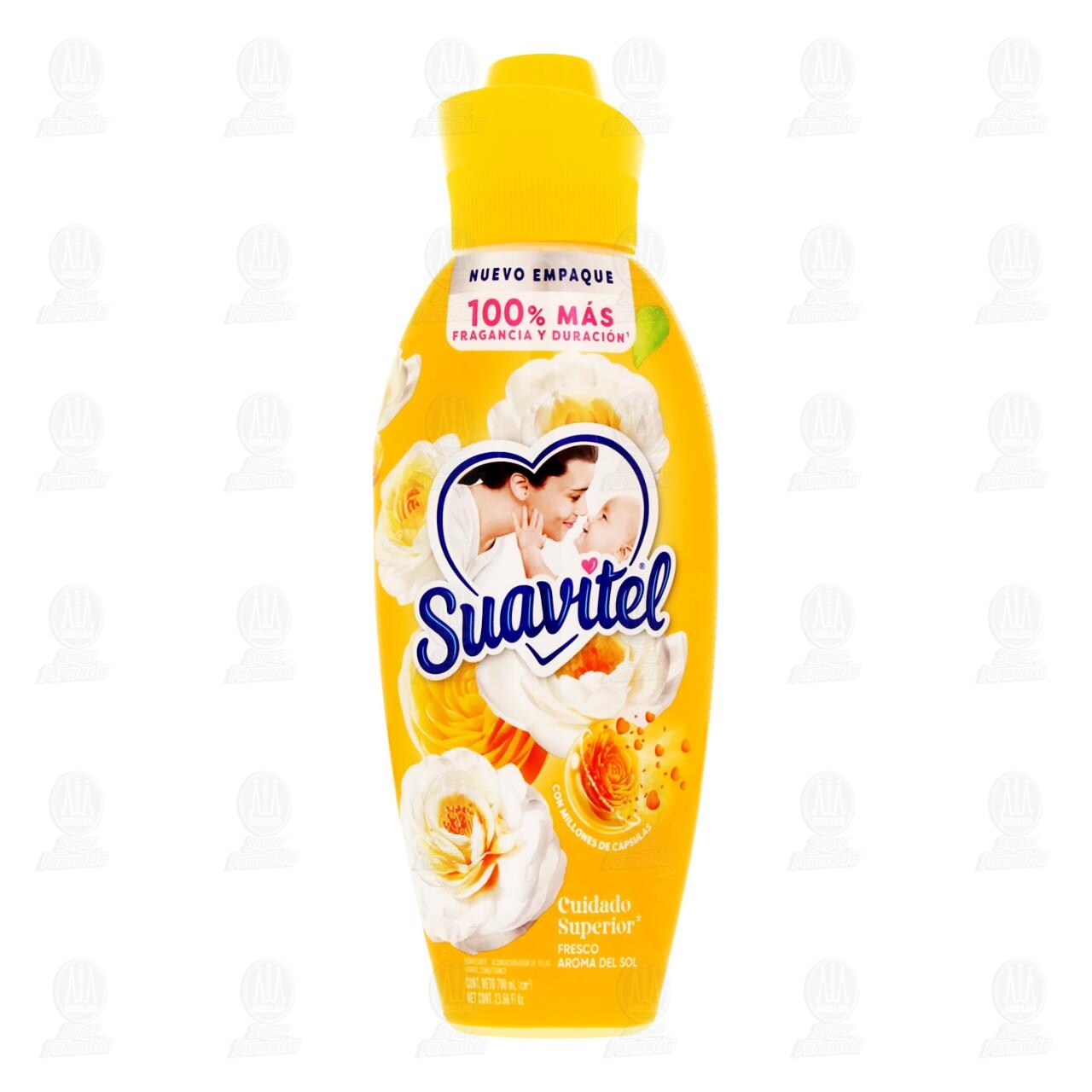 Suavizante de Telas Suavitel Cuidado Superior Fresco Aroma de Sol, 700 ml. image number 1