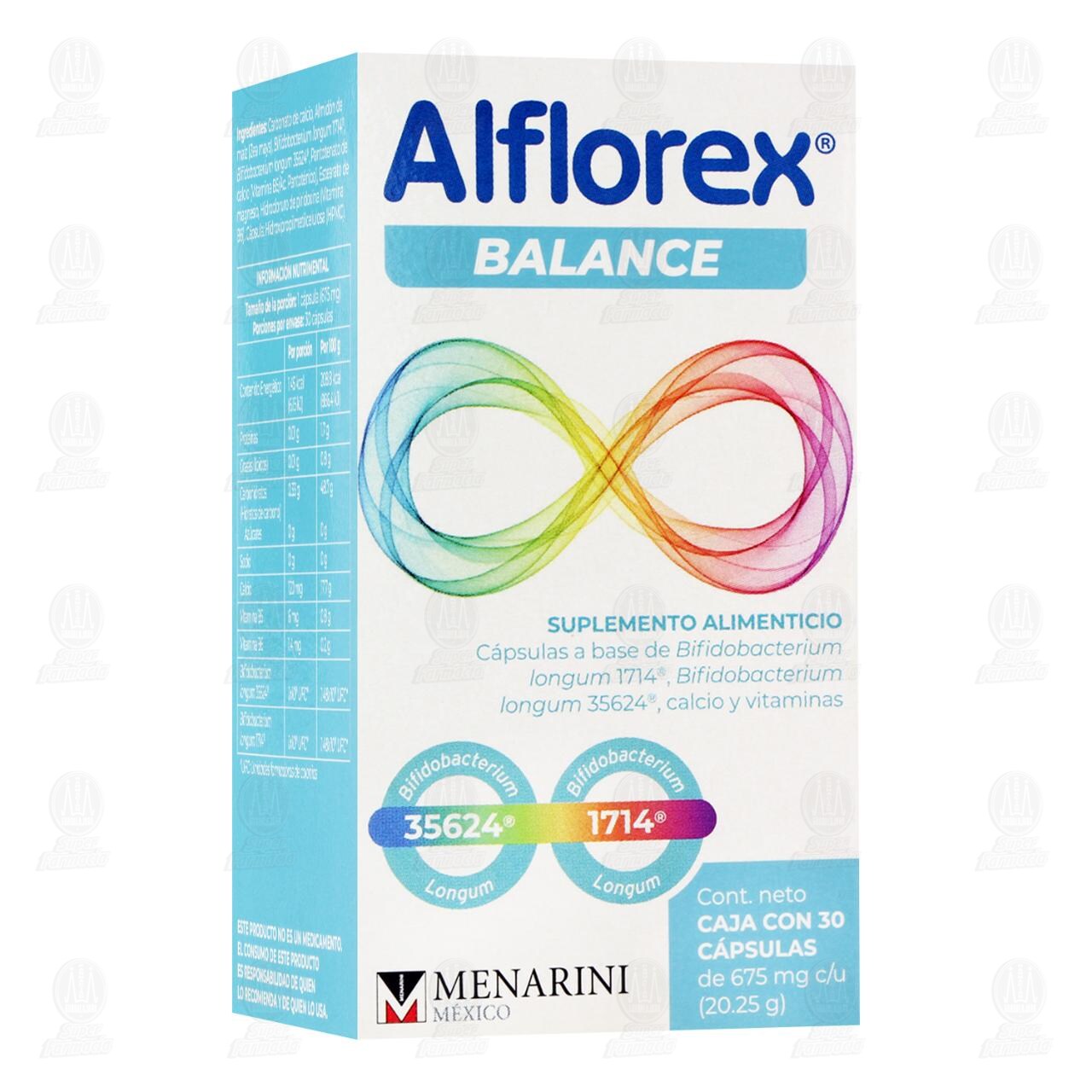 Alflorex Balance, 30 C&aacute;psulas de 675 mg c/u. image number 0