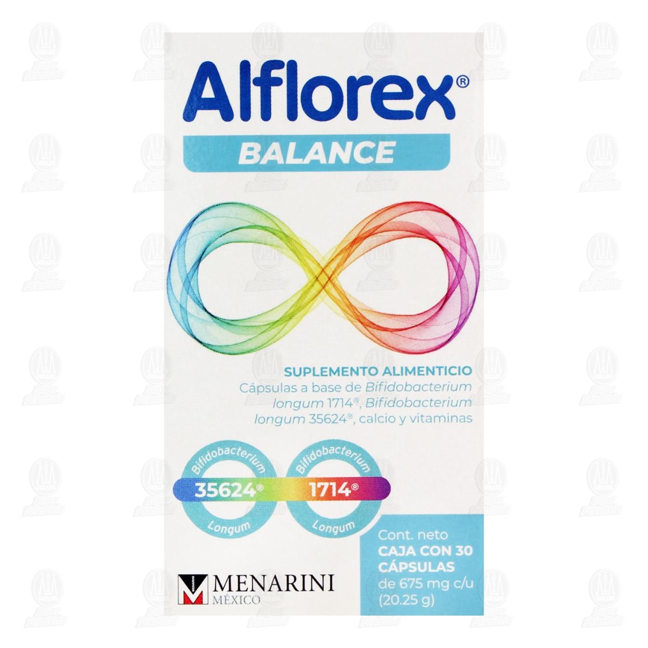 Alflorex Balance, 30 C&aacute;psulas de 675 mg c/u. image number 1
