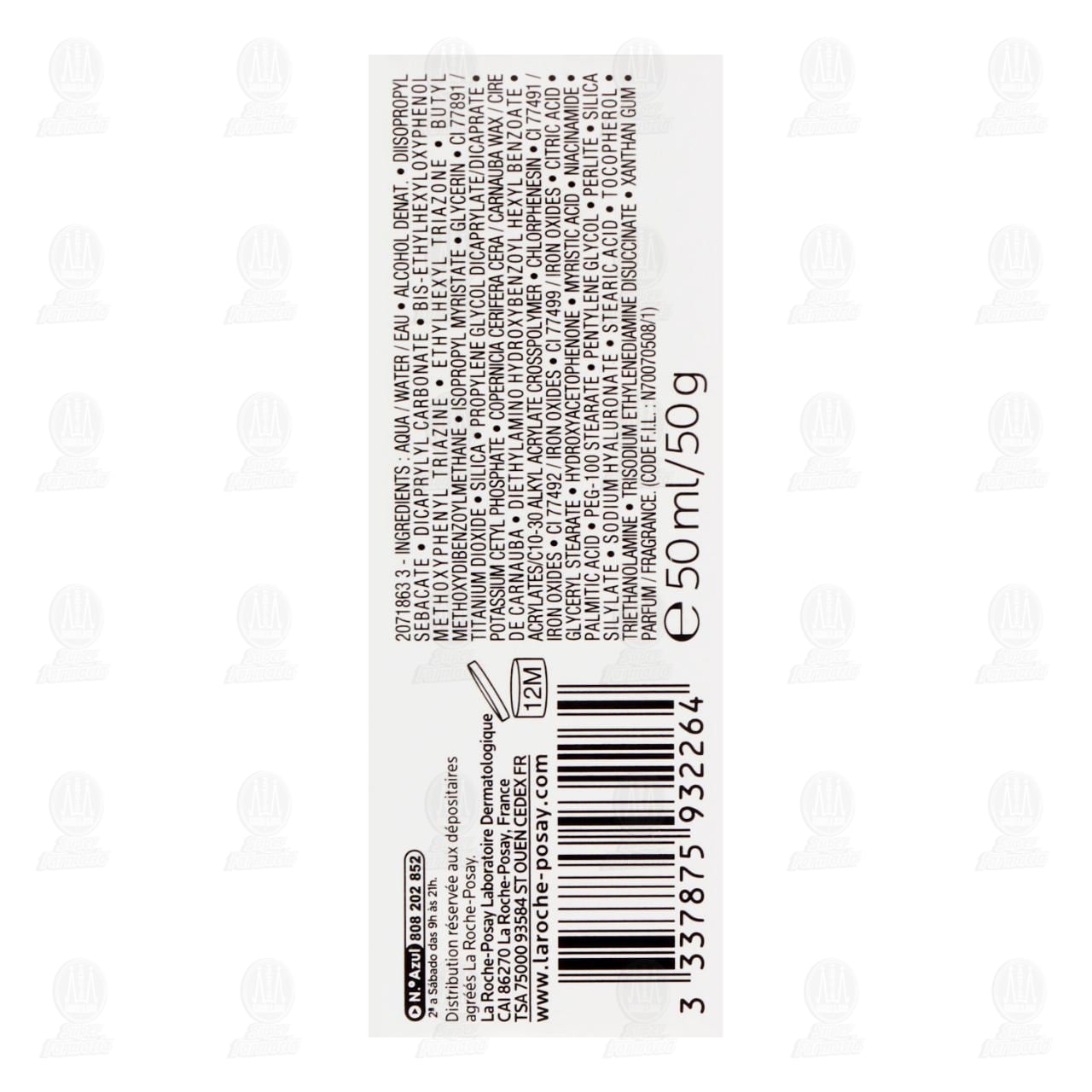 La Roche Posay Anthelios UVAir S&eacute;rum Protector Solar Color Medio Natural FPS 50+, 50 ml. image number 4