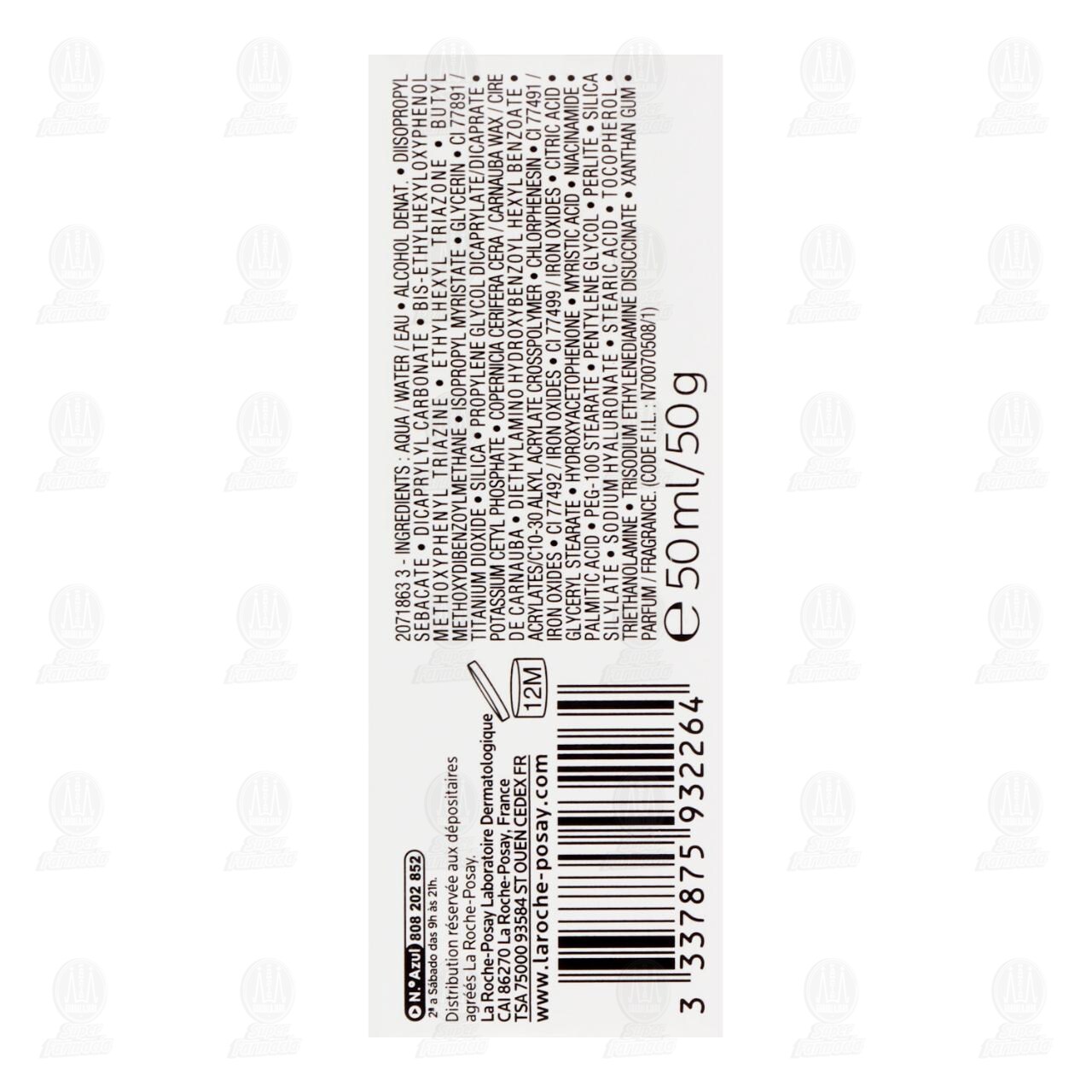 La Roche Posay Anthelios UVAir S&eacute;rum Protector Solar Color Medio Natural FPS 50+, 50 ml. image number 4