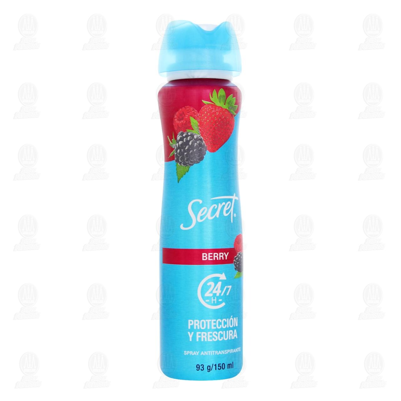 Antitranspirante Secret Berry en Spray, 150 ml. image number 0