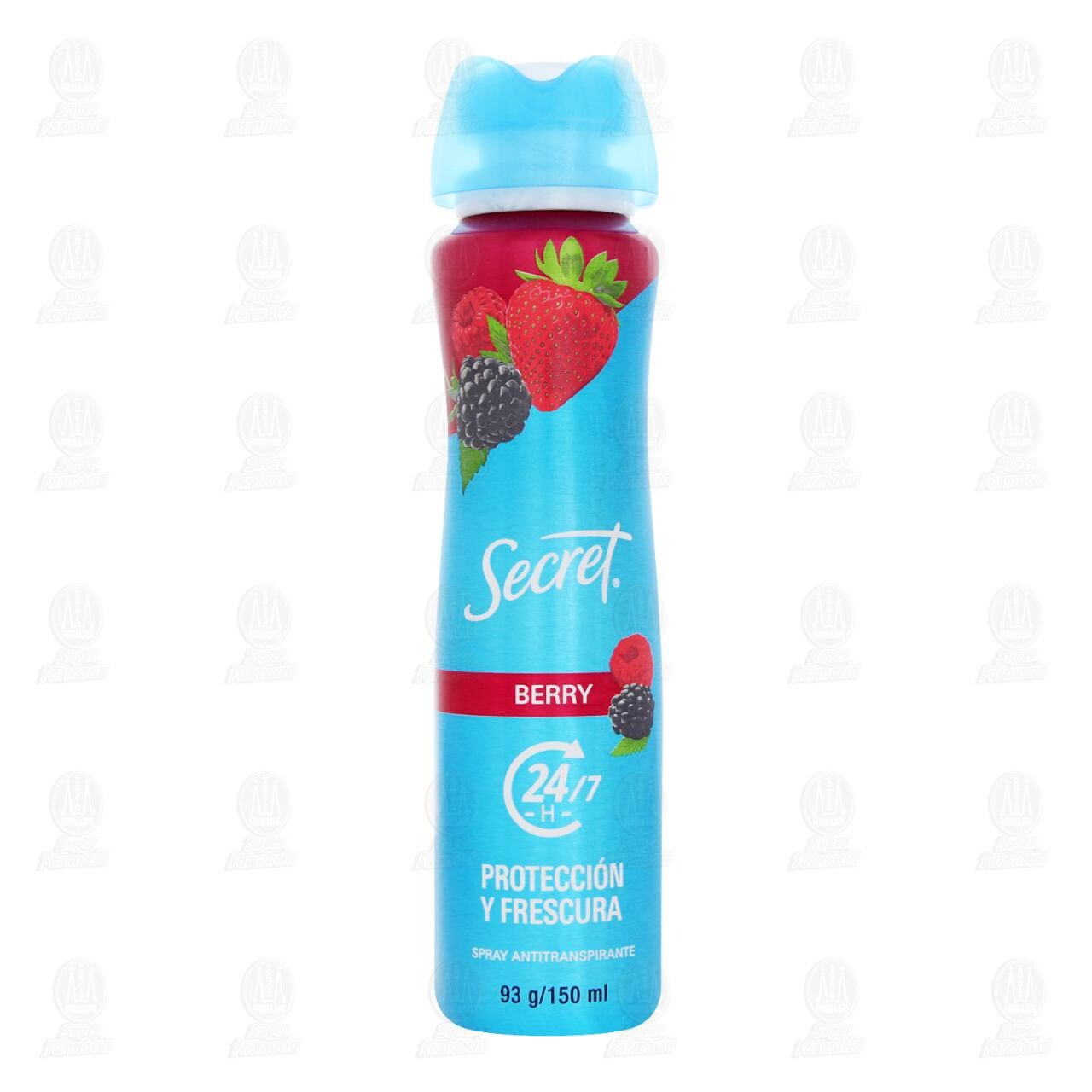 Antitranspirante Secret Berry en Spray, 150 ml. image number 1