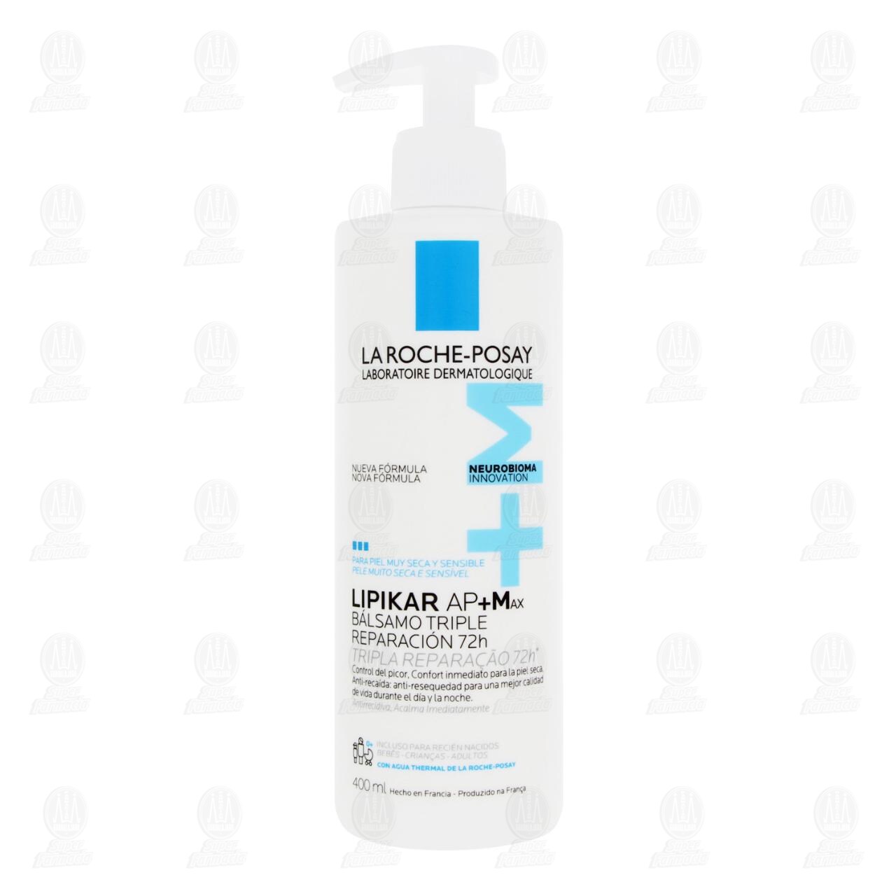 La Roche Posay B&aacute;lsamo Lipikar AP+Max Triple Reparaci&oacute;n, 400 ml. image number 1