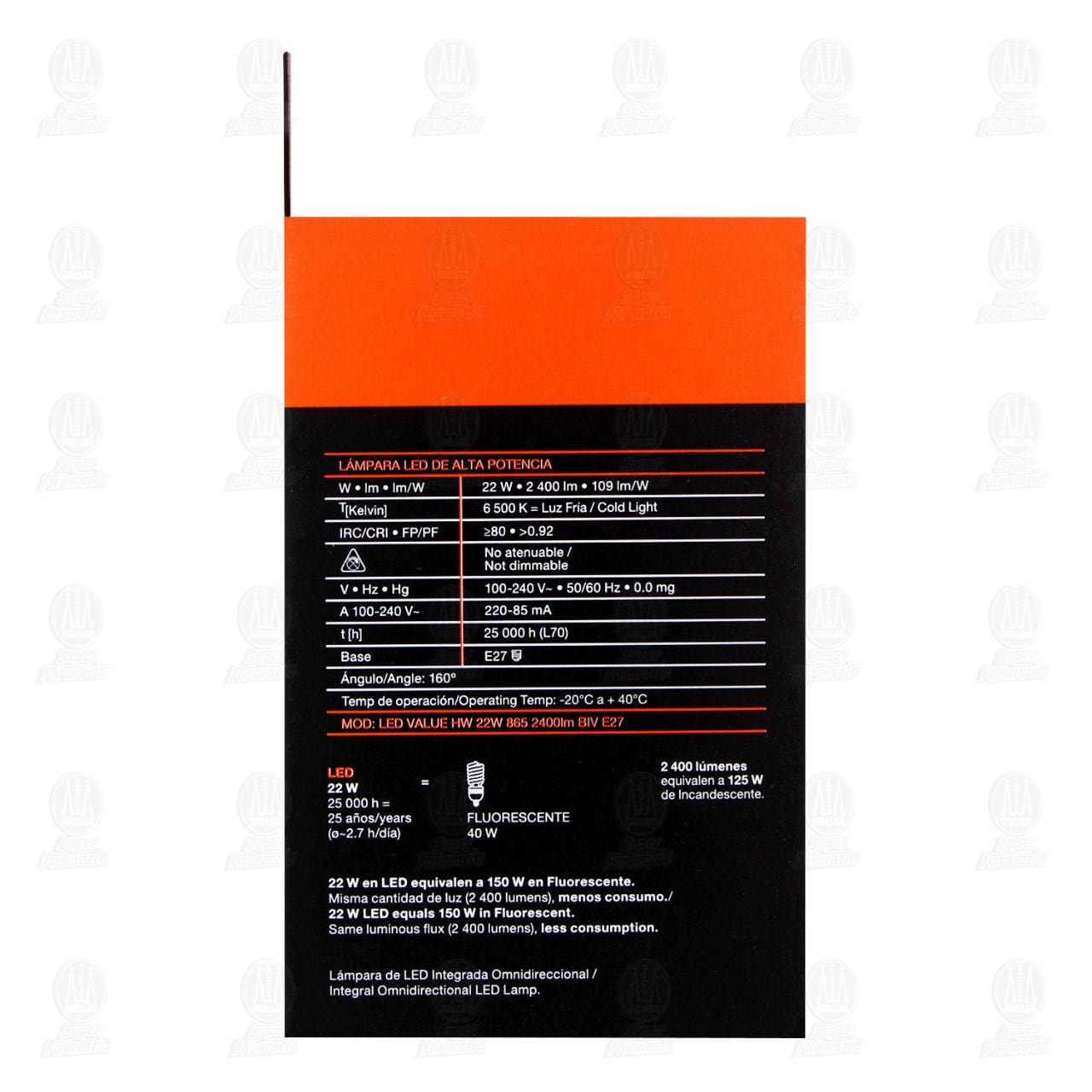 Foco Ledvance 22 W Luz Fr&iacute;a, 1 pz. image number 2