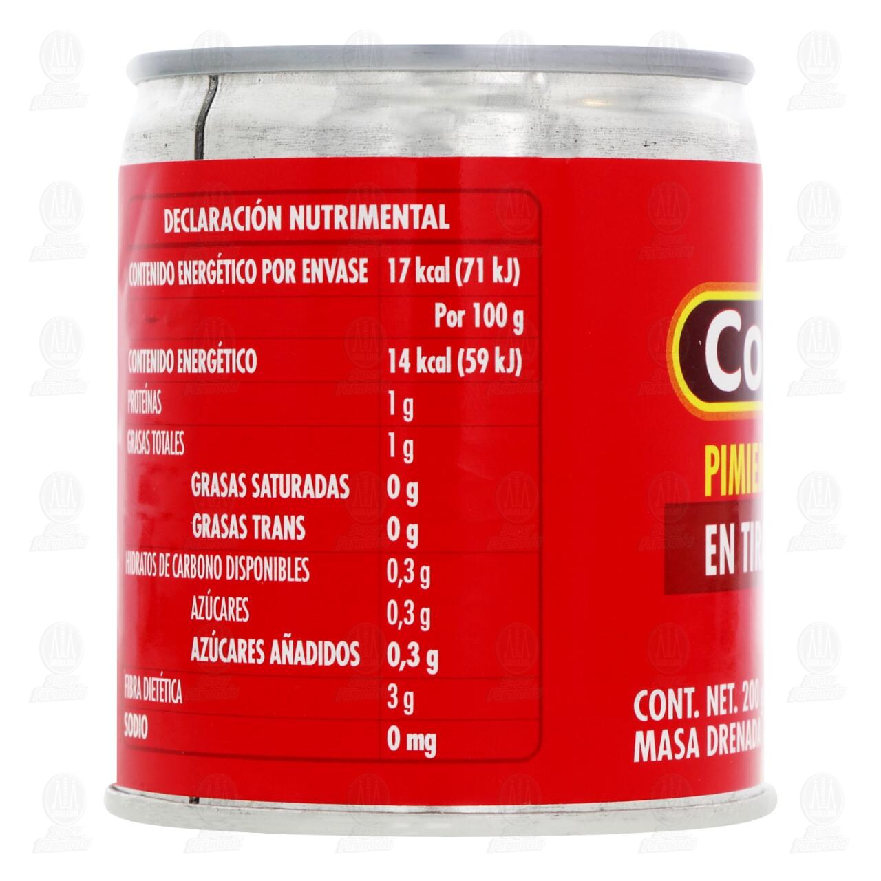 Pimiento Morr&oacute;n en Tiras La Coste&ntilde;a, 120 g. image number 2
